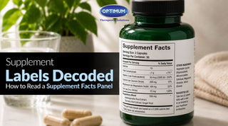how to read supplement labels