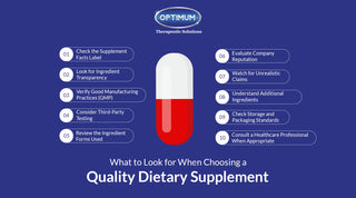 What to Look for When Choosing a Quality Dietary Supplement