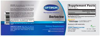 Berberine -Glucose Support (60 softgel)